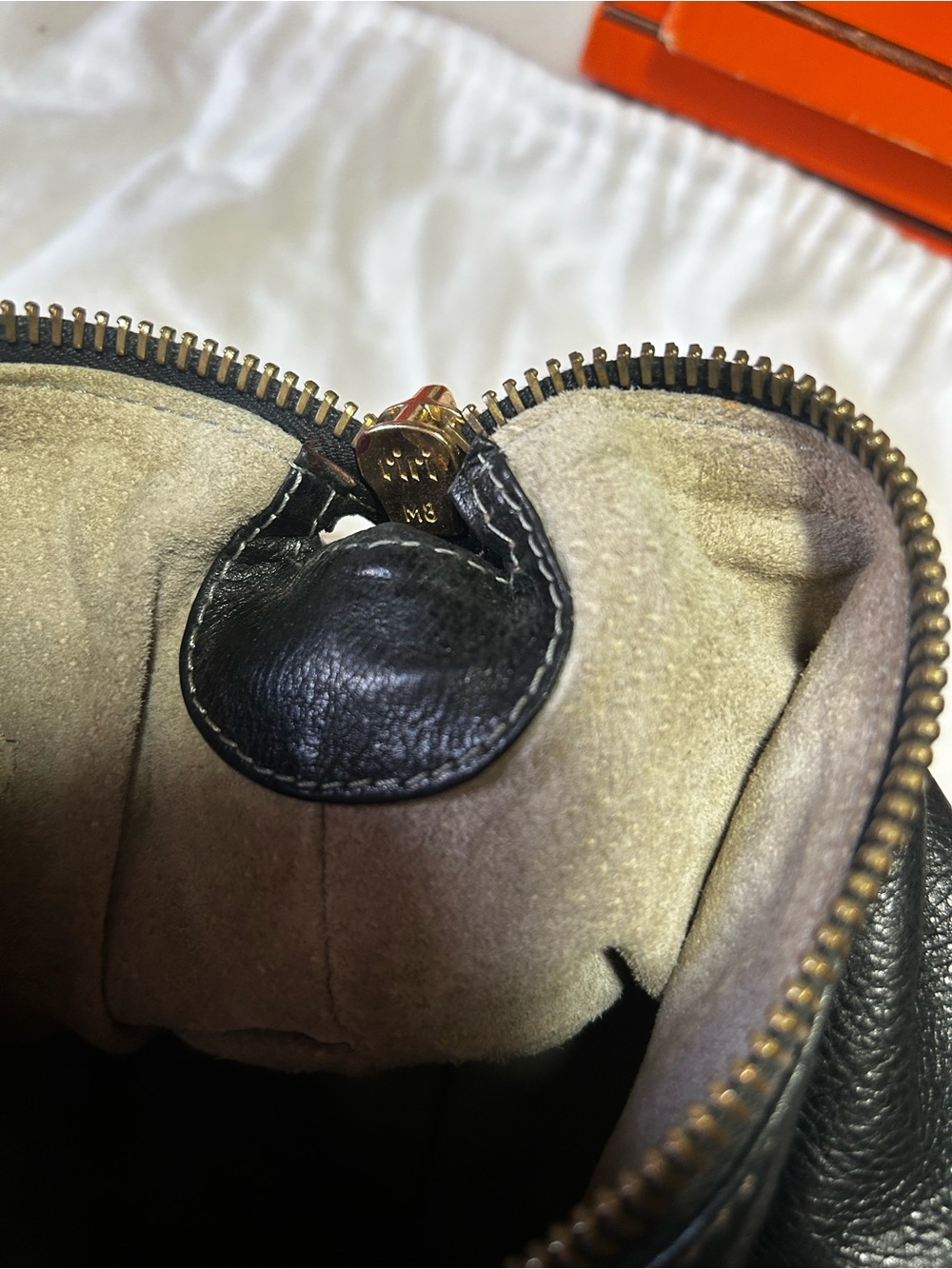 Marc Jacobs Multi-pocket Black Leather Bag small size Gilmore Girls - Picture 8 of 9